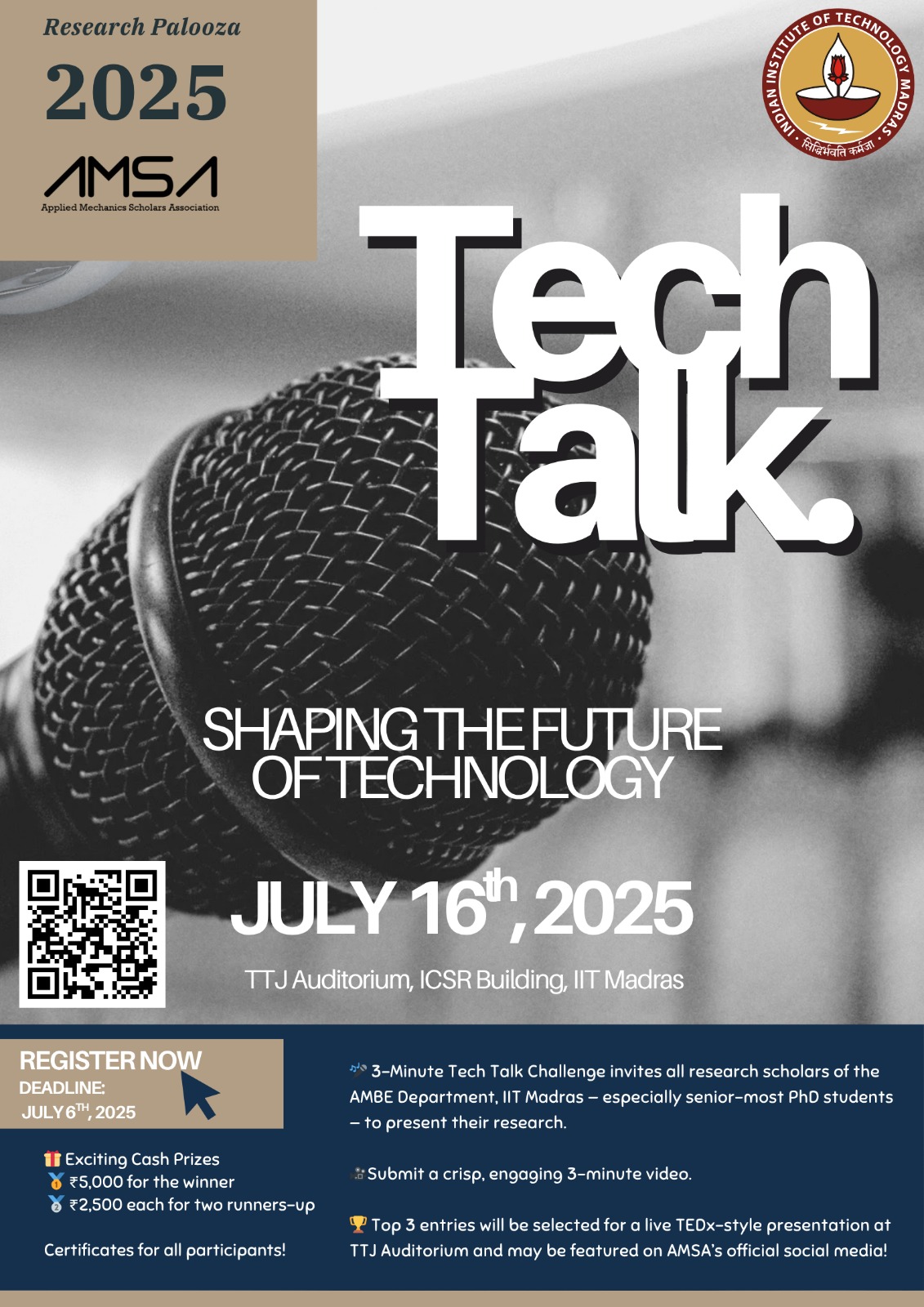 Tech Talk Poster